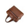 High quality waterproof leather briefcase