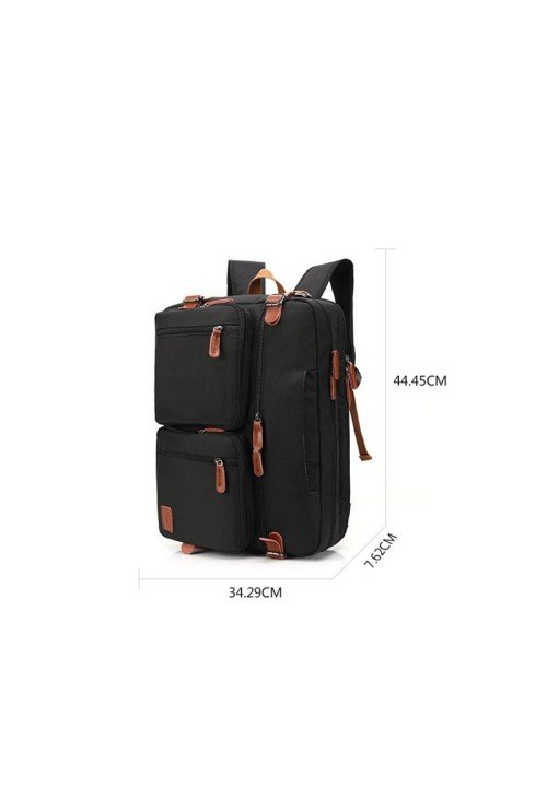 Large capacity leather durable business briefcase