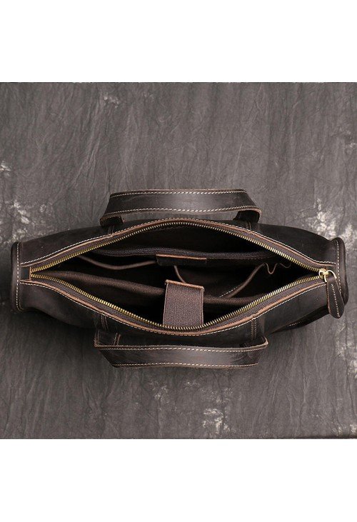 BC17-4-500x731-1 Classic hard shell leather business briefcase