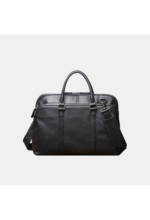 BC19-1-500x731-1 Lightweight waterproof leather business briefcase