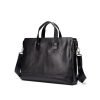 Luxurious soft leather business briefcase