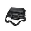 Durable hard shell leather business briefcase