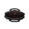Durable hard shell leather business briefcase