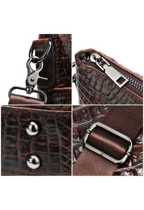 BC27-5-500x731-1 Crocodile textured leather waterproof briefcase