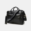 Casual business large capacity leather briefcase