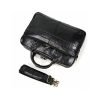 Casual business large capacity leather briefcase