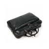 Casual business large capacity leather briefcase