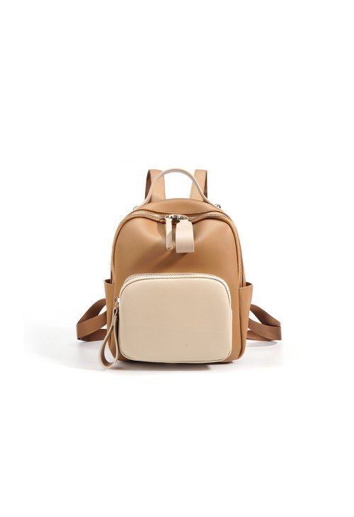 BP08-4-500x731-1 Lightweight and simple contrast leather backpack