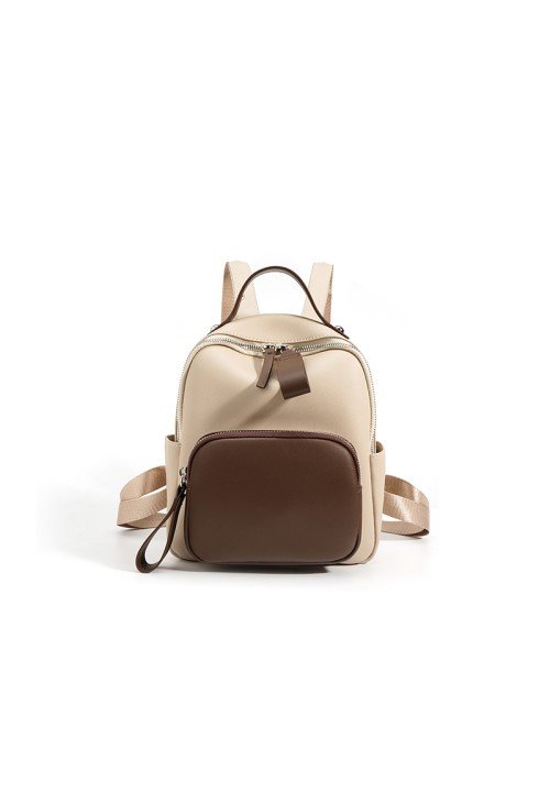 BP08-5-500x731-1 Lightweight and simple contrast leather backpack