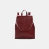 Luxurious waterproof smooth leather backpack