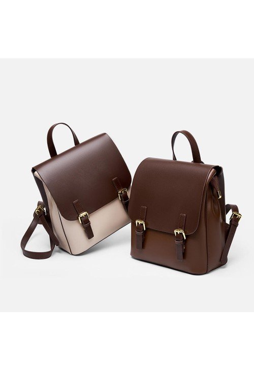BP13-4-500x731-1 Fashion simple waterproof leather backpack