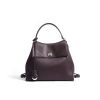High quality large capacity waterproof leather backpack