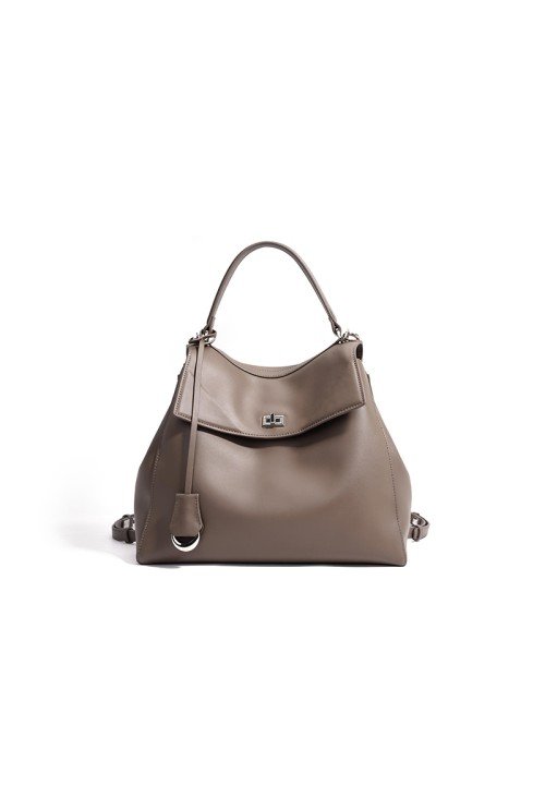 High quality large capacity waterproof leather backpack