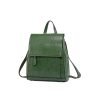 Classic and fashionable soft leather backpack