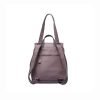 Convenient business waterproof leather backpack