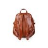 Vintage smooth water-resistant leather backpack