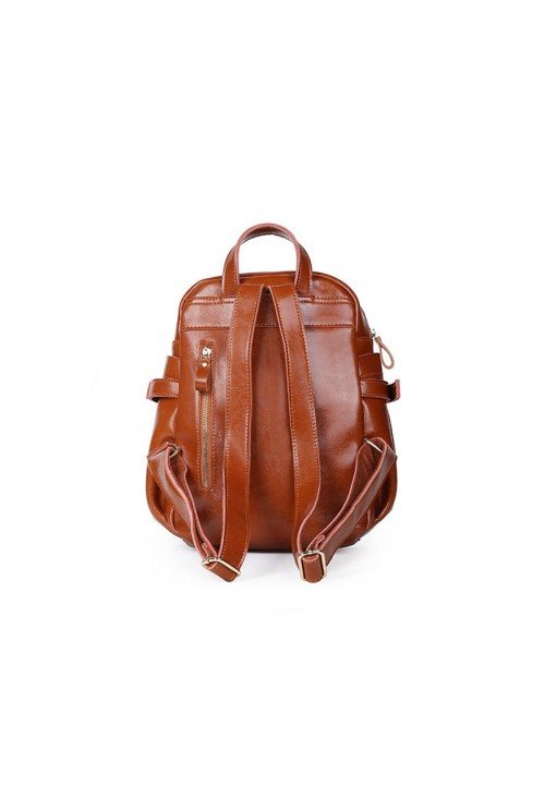 BP25-3-500x731-1 Vintage smooth water-resistant leather backpack
