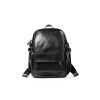 Vintage smooth water-resistant leather backpack