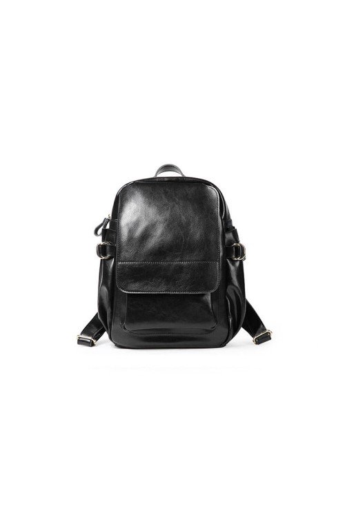 BP25-5-500x731-1 Vintage smooth water-resistant leather backpack