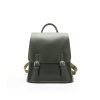Fashion waterproof oil leather backpack