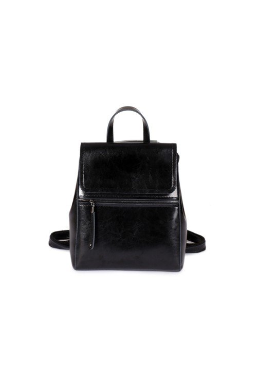 BP27-5-500x731-1 Classic simple waxed leather backpack