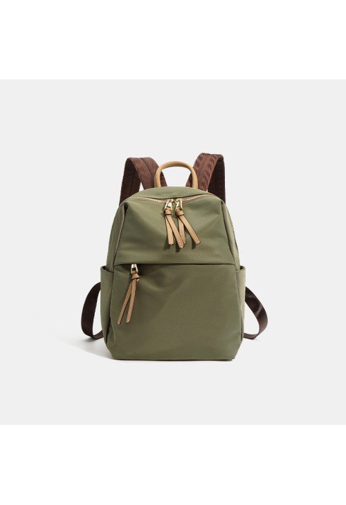 High quality casual contrast color backpack
