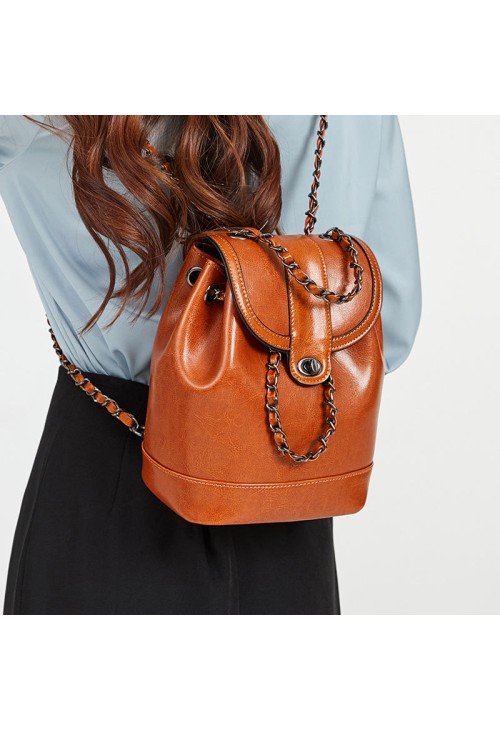 BP30-2-500x731-1 Elegant high-end chain clamshell backpack