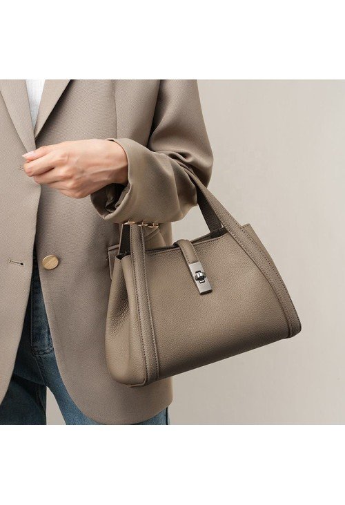 HB05-2-500x731-1 Fashion simple buckle leather handbag