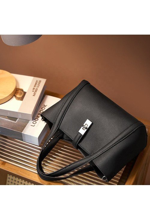 HB05-3-500x731-1 Fashion simple buckle leather handbag