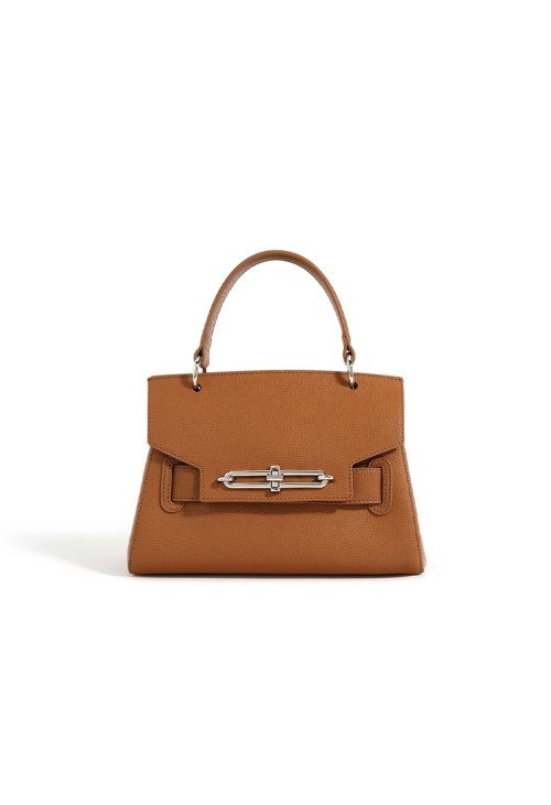 HB08-4-500x731-1 Simple genuine leather lock ladies handbag
