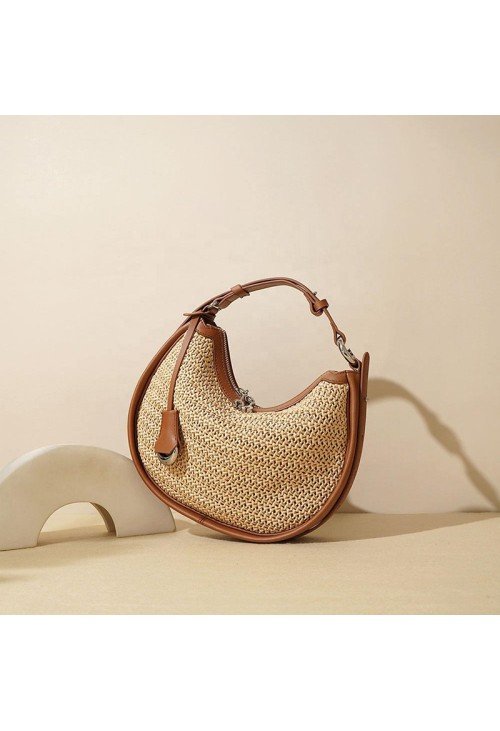 HB12-3-500x731-1 Simple large capacity woven women's handbag
