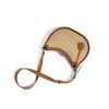 Simple large capacity woven women's handbag