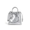 Fashionable simple pleated women's handbag