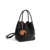 High quality genuine leather bucket women's handbag