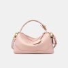 Fashionable textured leather women's handbag