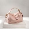 Fashionable textured leather women's handbag