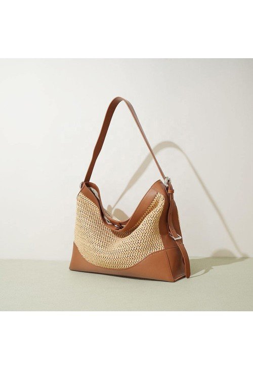 HB18-4-500x731-1 High quality vintage straw women's handbag