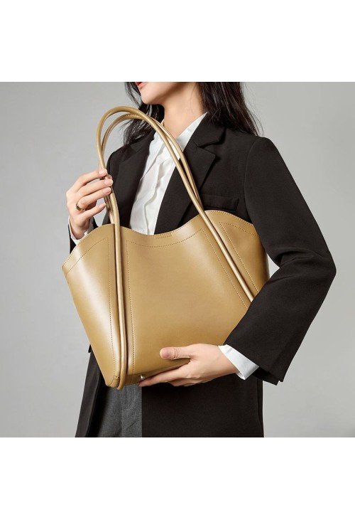 HB21-2-500x731-1 Smooth leather large capacity women's handbag