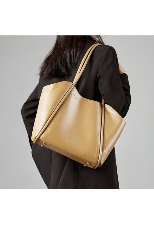 HB21-3-500x731-1 Smooth leather large capacity women's handbag