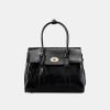 Luxurious large capacity soft leather women's handbag