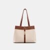 Fashionable woven textured leather women's handbag