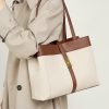 Fashionable woven textured leather women's handbag