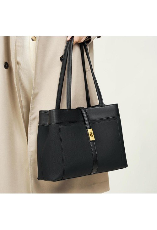HB23-4-500x731-1 Fashionable woven textured leather women's handbag