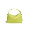 Vintage handwoven zipper women's handbag