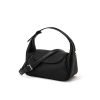 Pillow design full-grain leather women's handbag