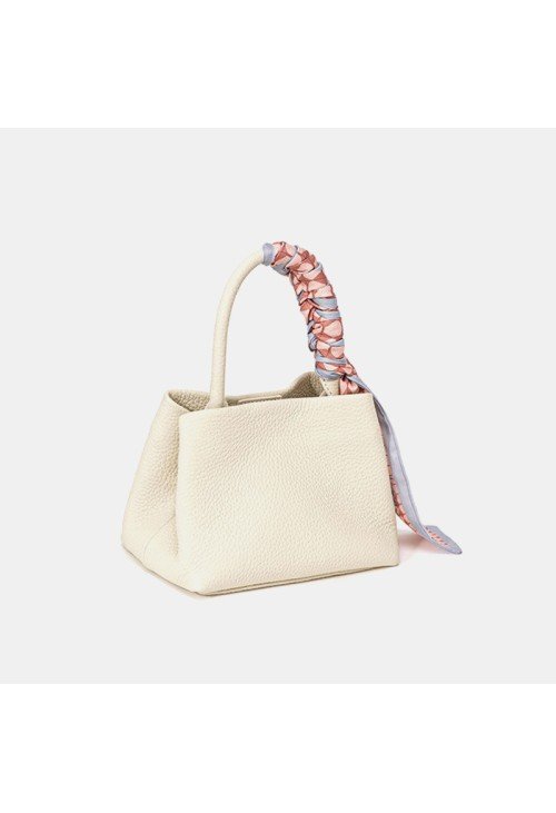 HB27-1-500x731-1 Women's leather handbag in pebbled design
