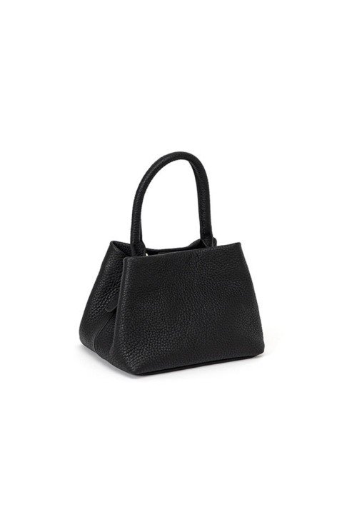 HB27-5-500x731-1 Women's leather handbag in pebbled design