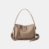Cushion textured leather women's handbag