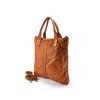 Fine woven leather women's handbag