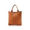 Fine woven leather women's handbag